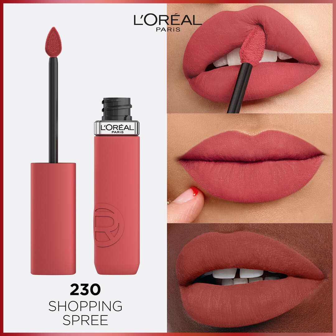 Loreal Paris Infaillible Matte Resistance Lipstick 230 Shopping Spree 5 ml