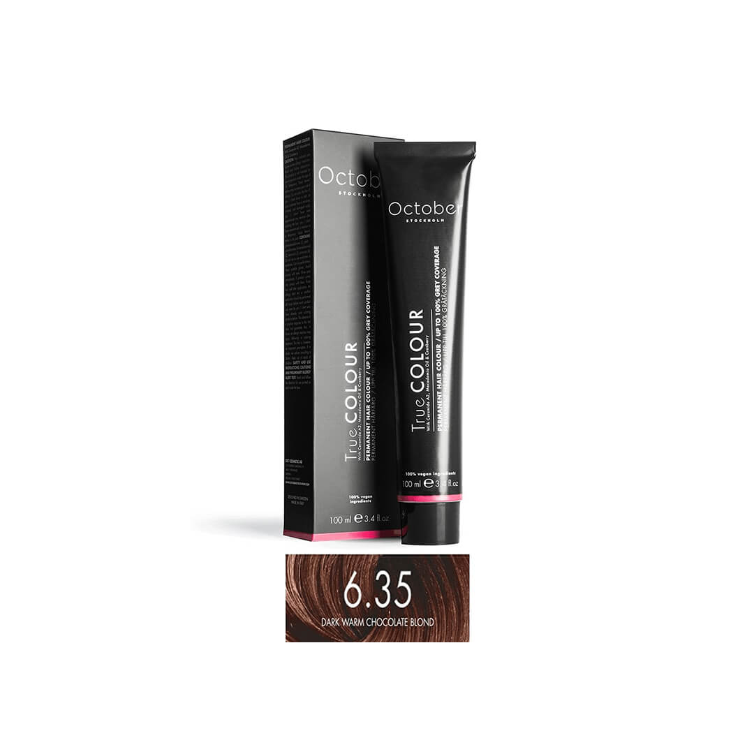 October Stockholm True Colour 6.35 Dark Warm Chocolate Blond 100 ml