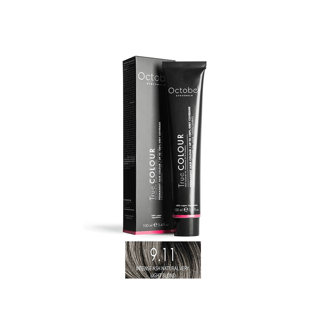 October Stockholm True Colour 9.11 Intense Ash Natural Very Light Blond 100 ml