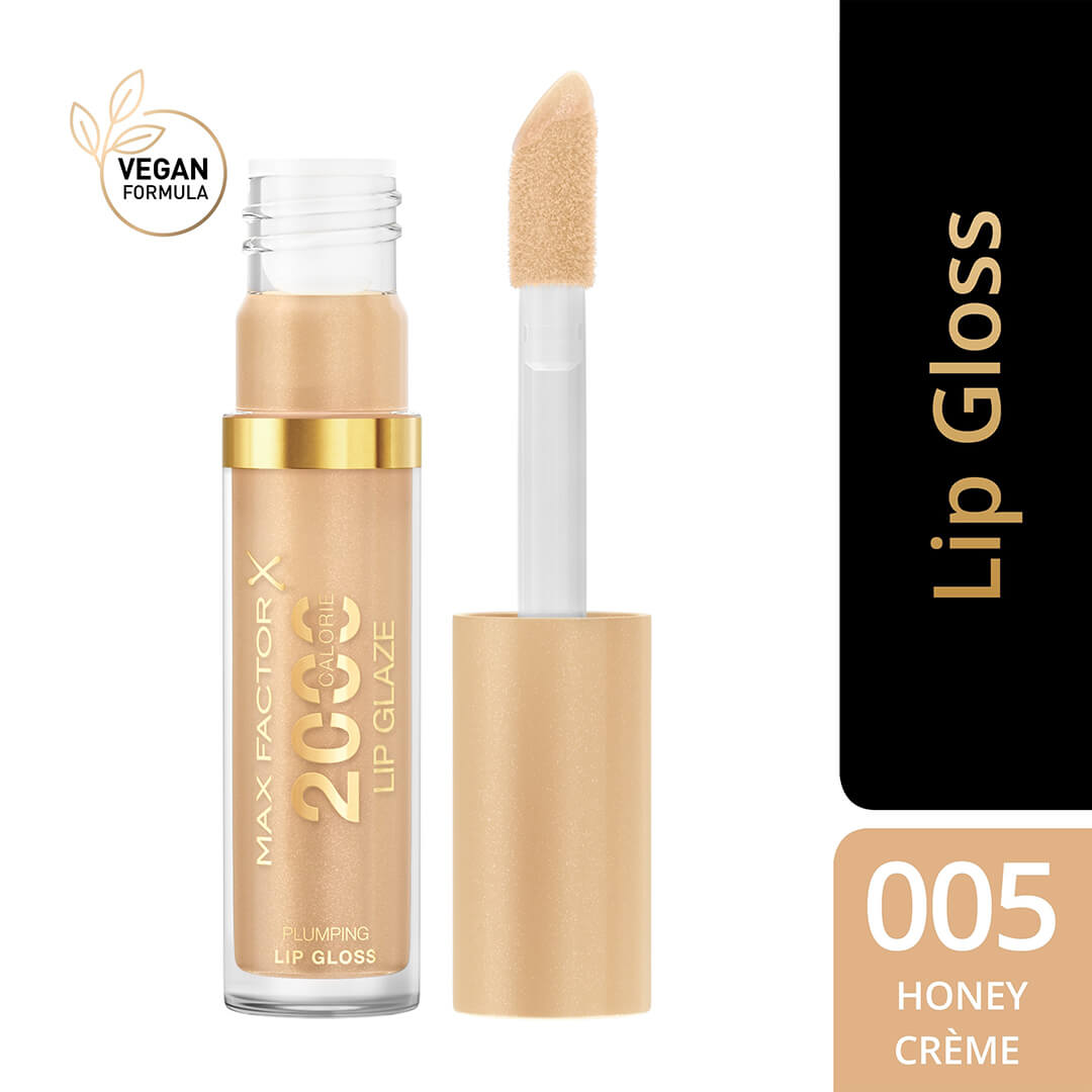 Max Factor 2000 Calorie Lip Glaze 005 Honey Creme 4.4 ml