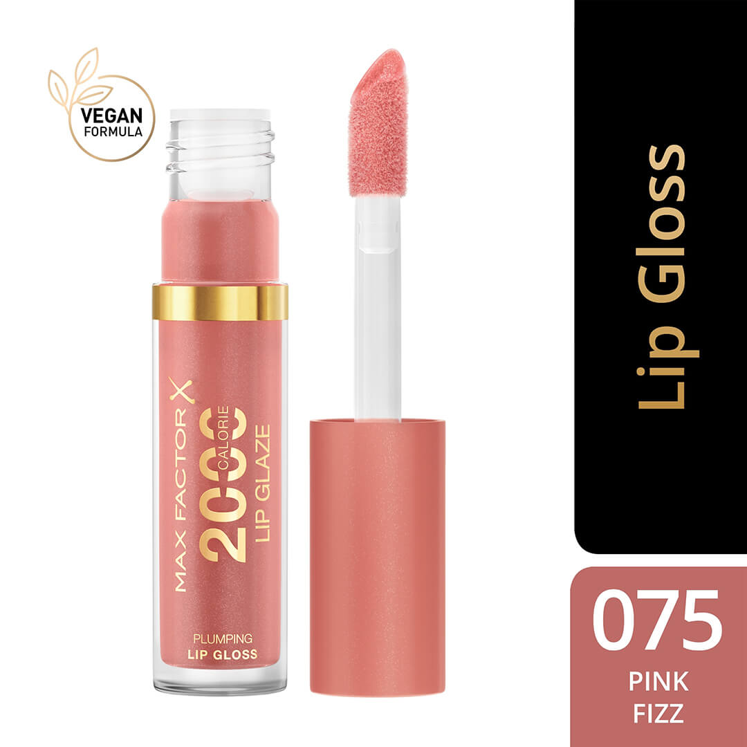 Max Factor 2000 Calorie Lip Glaze 075 Pink Fizz 4.4 ml