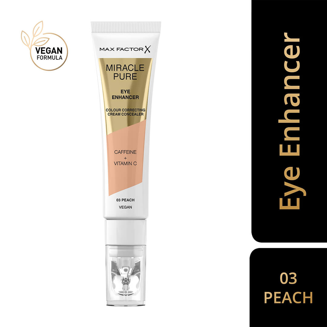 Max Factor Miracle Pure Eye Enhancer Cream Concealer 03 Peach 10 ml