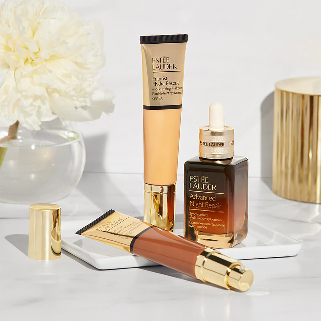 Estee Lauder Futurist Hydra Rescue Moisturizing Makeup Ecru 1N2 Spf45 35 ml