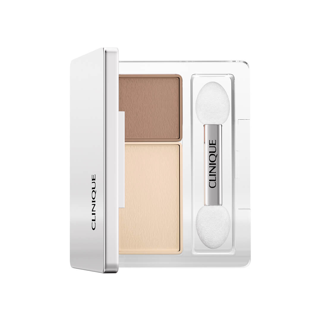 Clinique All About Shadow Duo Ivory Bisque Bronze Satin 1.7g
