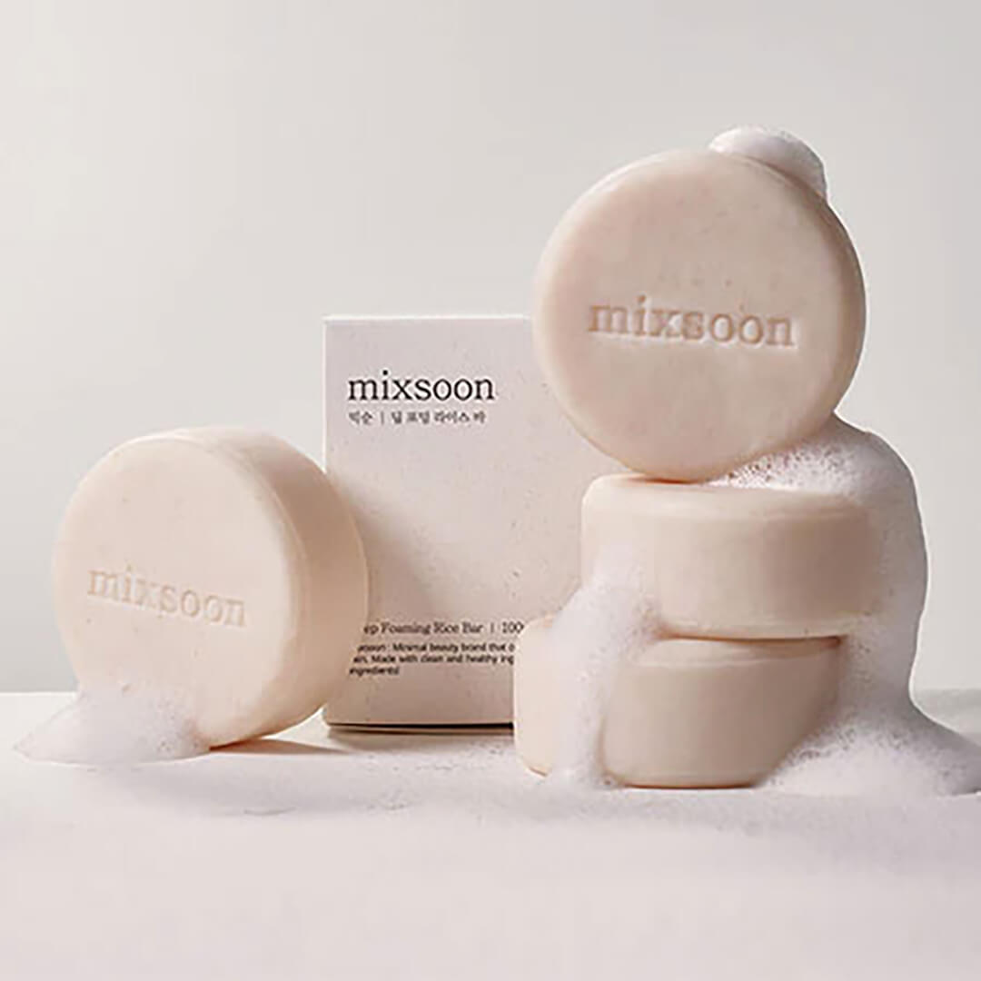 Mixsoon Deep Foaming Rice Bar 100g