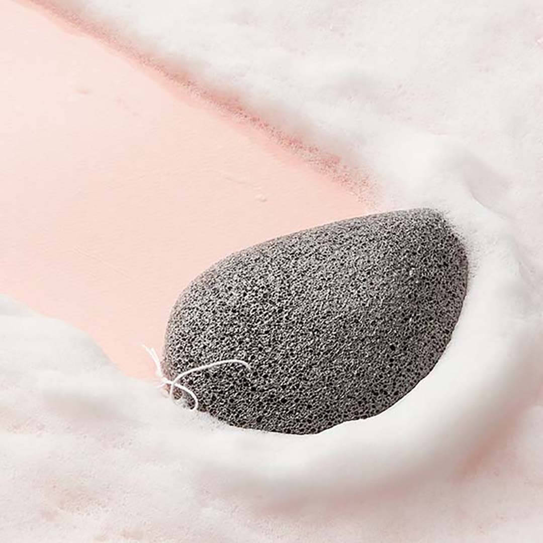 Purito Bamboo Charcoal Konjac Sponge