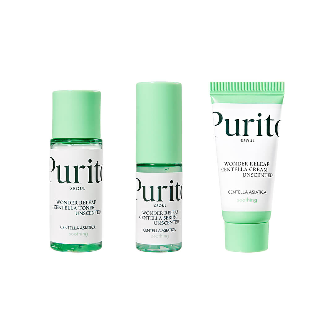 Purito Wonder Releaf Centella Mini Kit Unscented