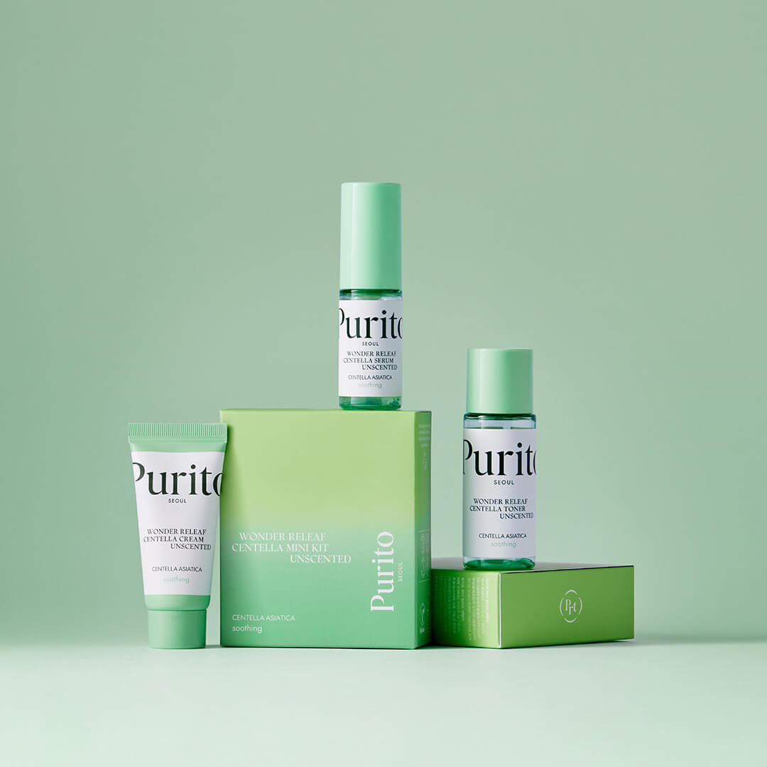 Purito Wonder Releaf Centella Mini Kit Unscented