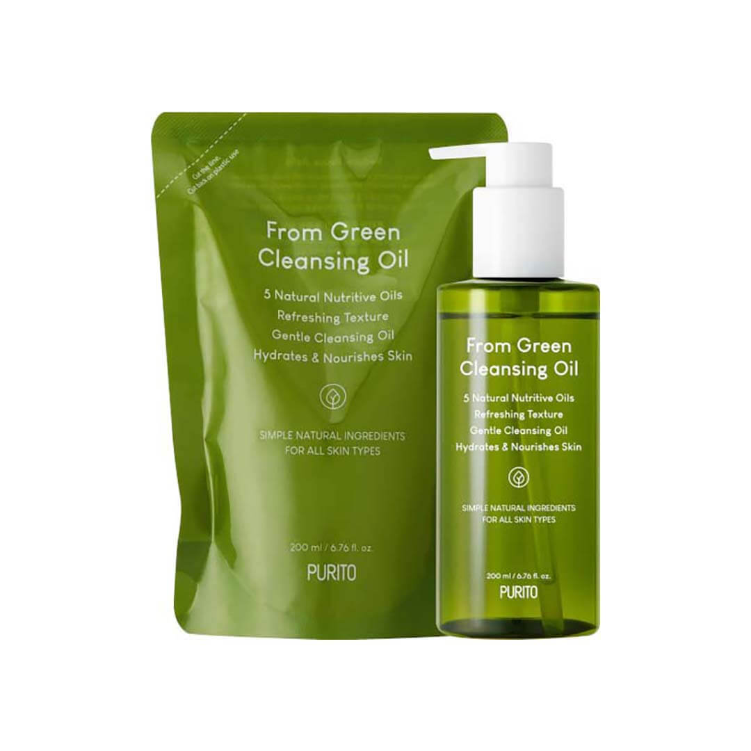Purito From Green Cleansing Oil And Refill 400 ml