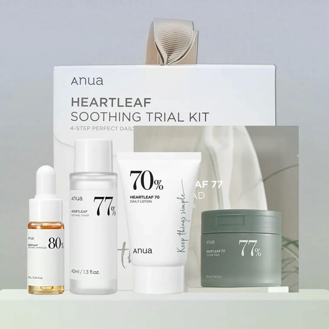 Anua Heartleaf Soothing Trial Kit 70 ml