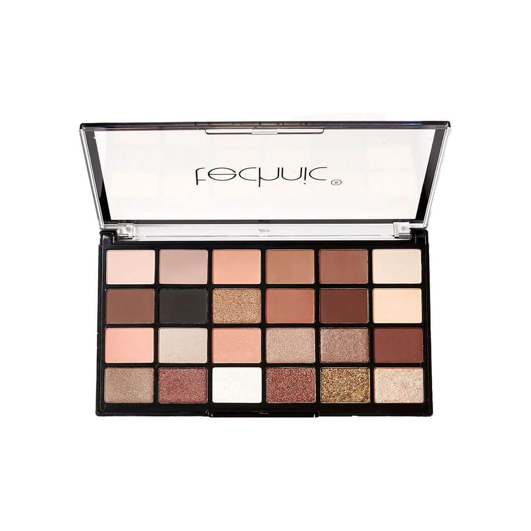 Technic Pressed Pigment Eyeshadow Palette Brownie Points 24 x 1.1g