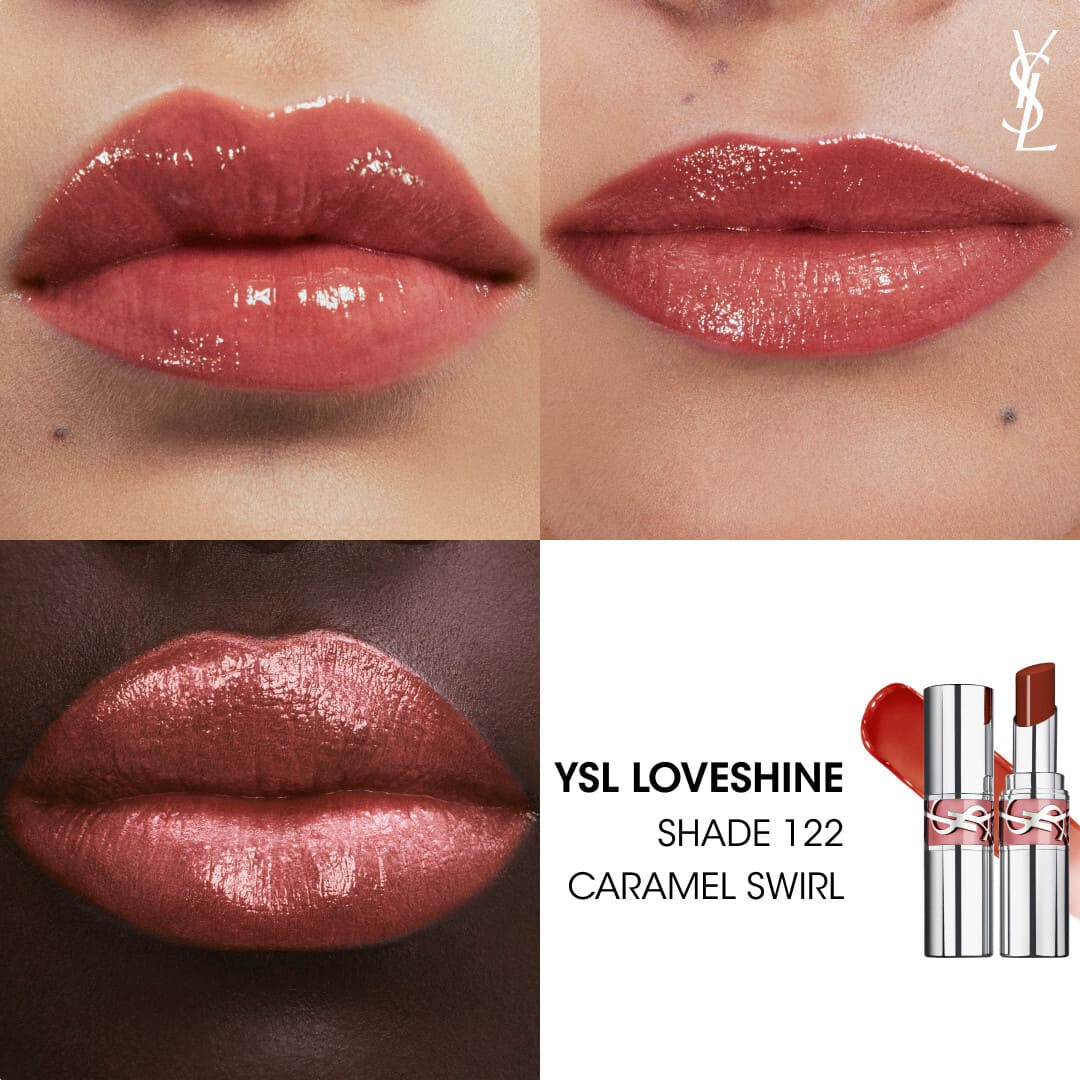 Yves Saint Laurent Loveshine Lipstick 122 Caramel Swirl 3.2g