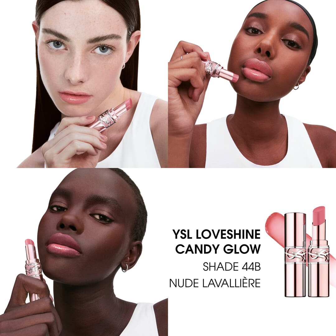Yves Saint Laurent Loveshine Candy Glow Tinted Butter Balm 44B Nude Lavalliere 3.2g