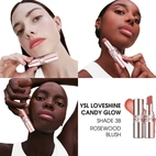 Yves Saint Laurent Loveshine Candy Glow Tinted Butter Balm 3B Rosewood Blush 3.2