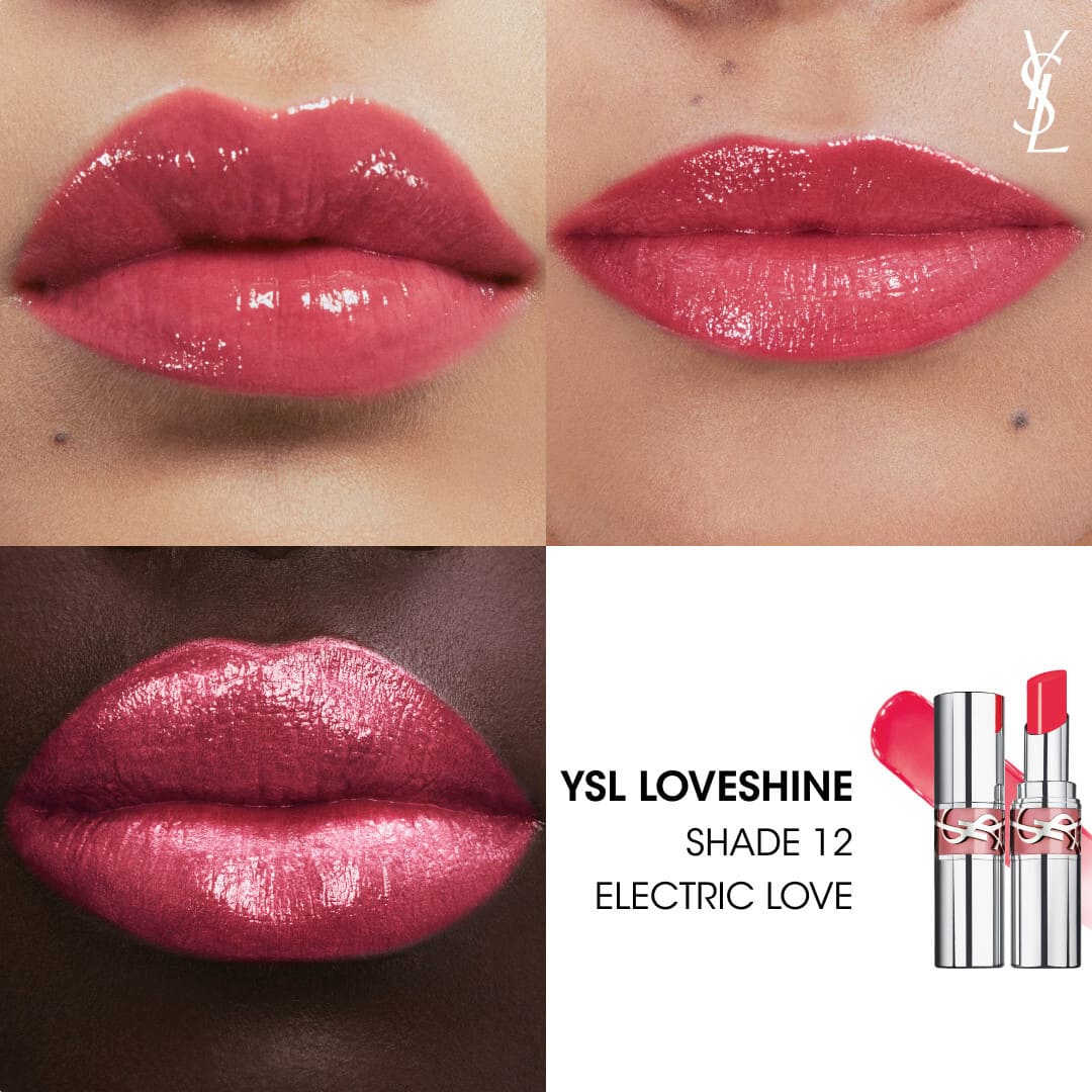 Yves Saint Laurent Loveshine Lipstick 12 Electric Love 3.2g