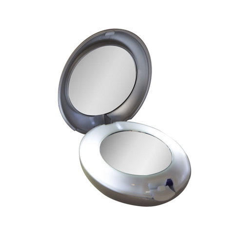 Tweezerman LED LIGHTED MIRROR COMPACT X10 Tweezerman LED LIGHTED MIRROR COMPACT X10