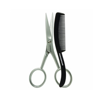 Tweezerman Moustache Scissors With Comb