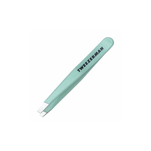 Tweezerman Mini Slant Tweezer Bahama Blue