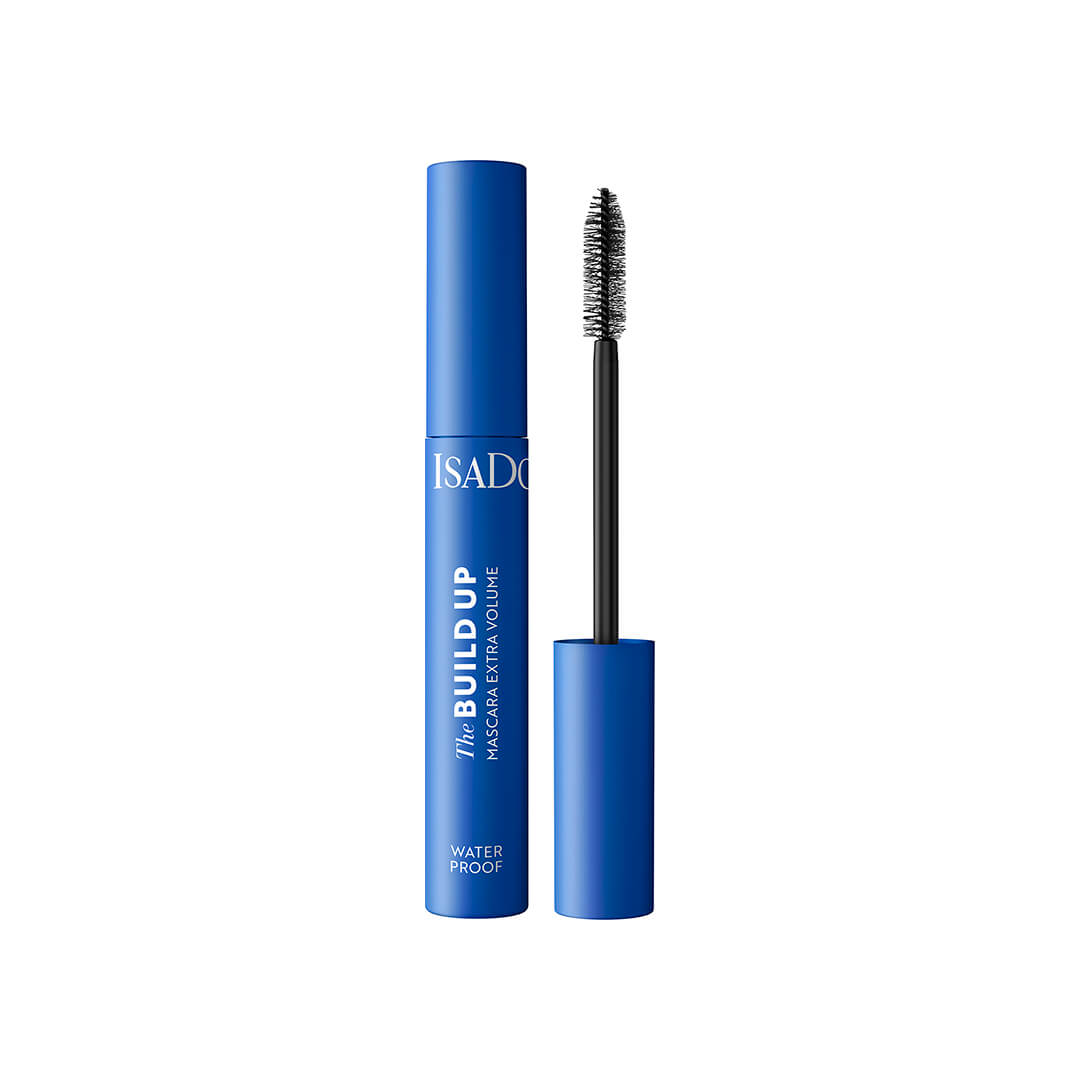 IsaDora The Build Up Mascara Extra Volume 01 Black Waterproof 10 ml