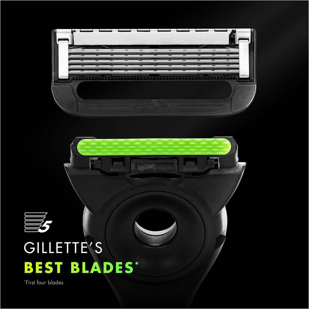 Gillette Labs Razor With Exfoliating Bar And 1 Blade