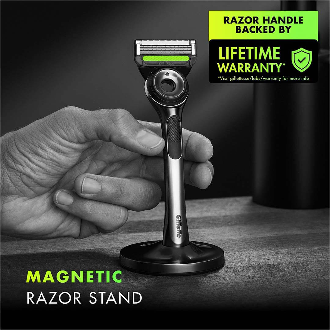 Gillette Labs Razor With Exfoliating Bar And 1 Blade