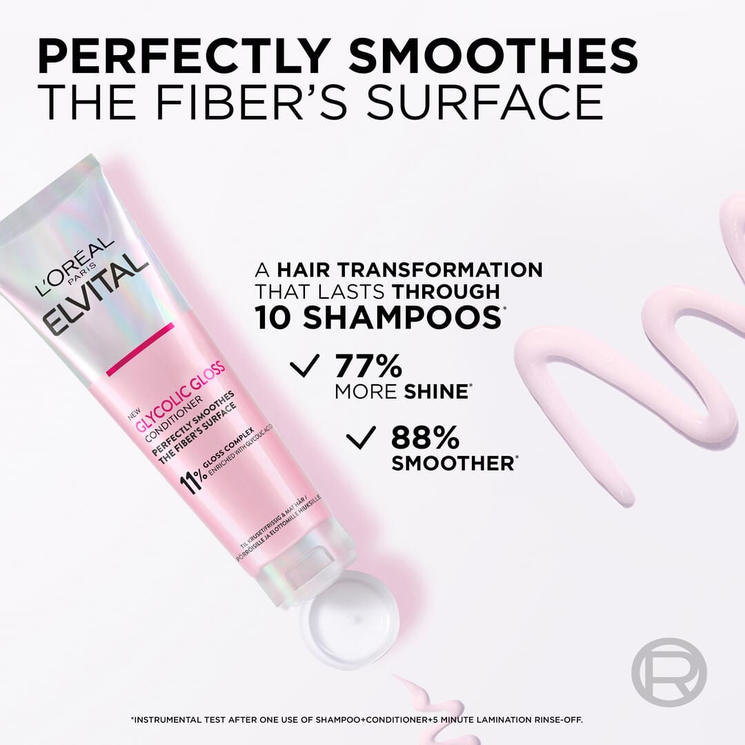 Loreal Paris Elvital Glycolic Gloss Conditioner 150 ml
