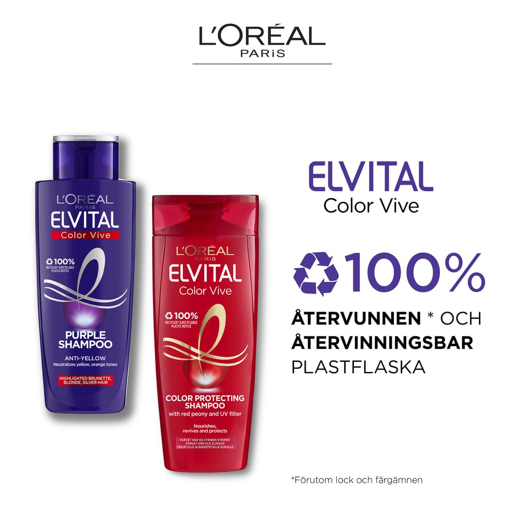 Loreal Paris Elvital Color Vive Purple Mask 150 ml