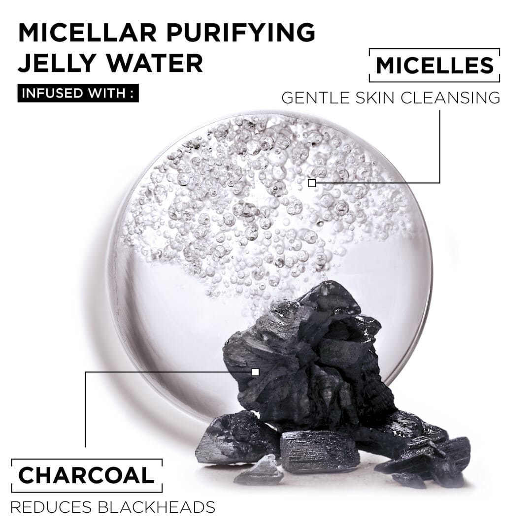Garnier Skin Active Micellar Cleansing Jelly Water With Charcoal 400 ml