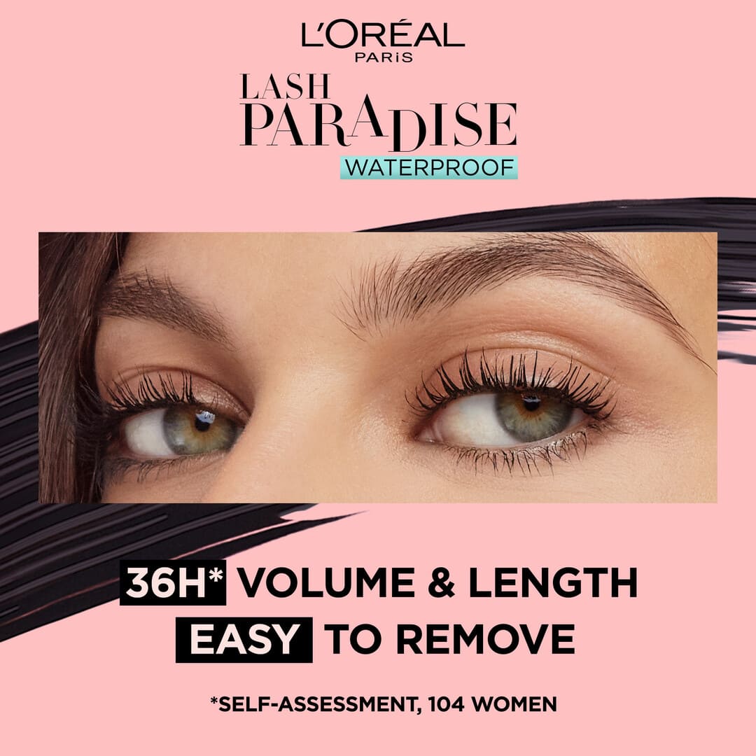 Loreal Paris Lash Paradise Mascara 01 Black Waterproof 6.4 ml
