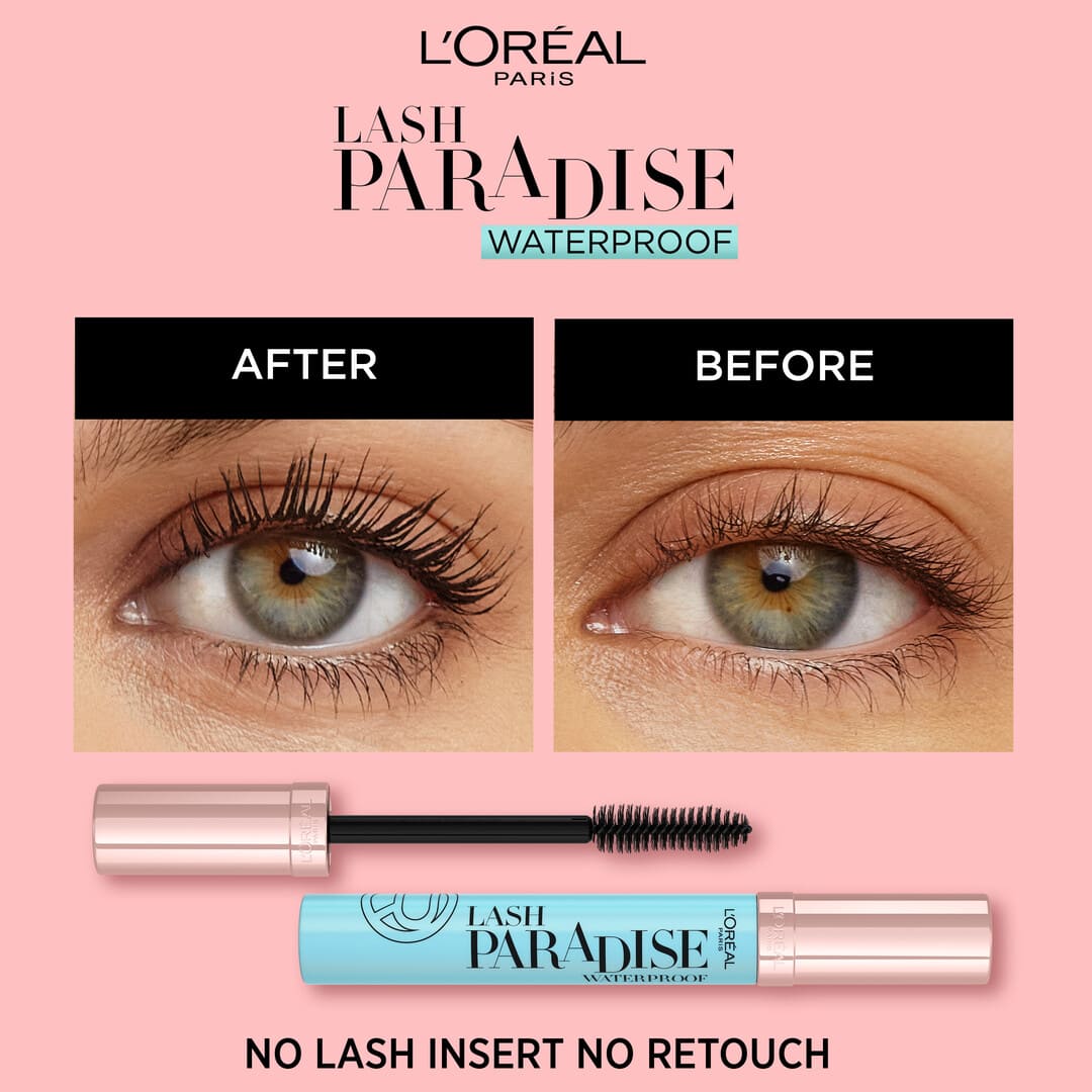 Loreal Paris Lash Paradise Mascara 01 Black Waterproof 6.4 ml