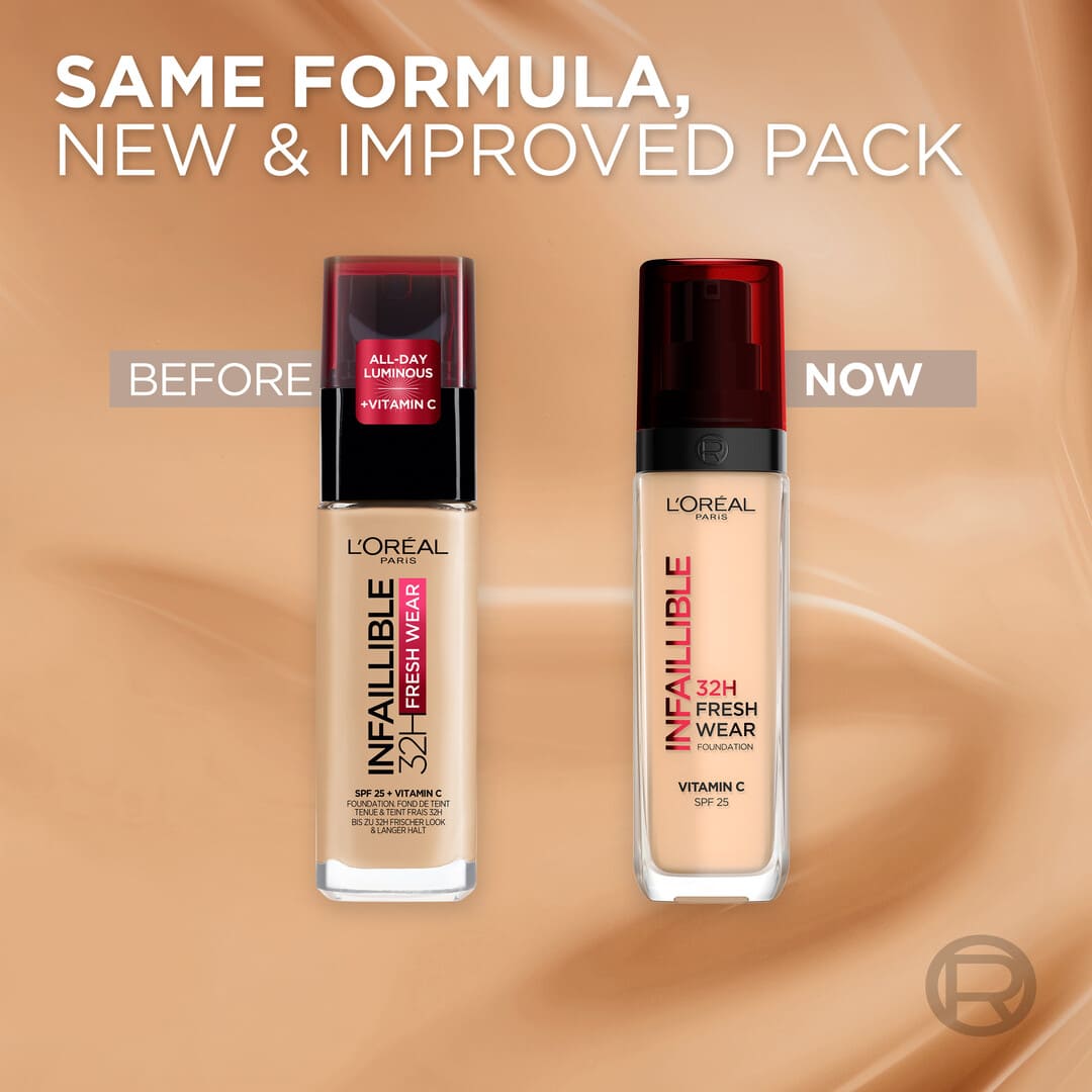 Loreal Paris Infaillible 32H Fresh Wear Foundation 100 Linen 35 ml
