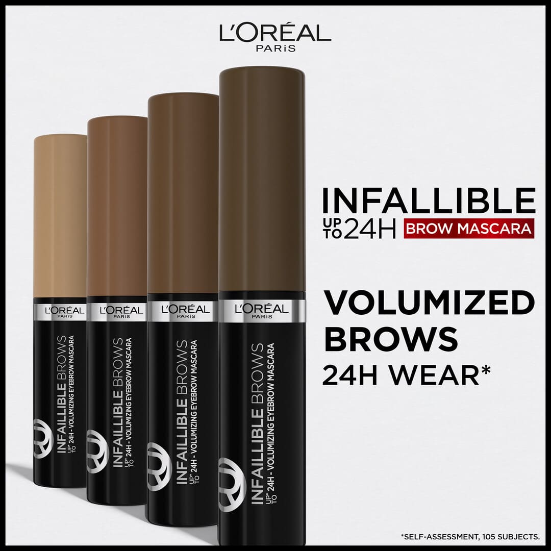 Loreal Paris Infaillible Brows 24H Volumizing Eyebrow Mascara 5.0 Light Brunette