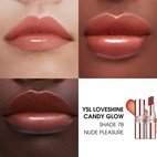 Yves Saint Laurent Loveshine Candy Glow Tinted Butter Balm 7B Nude Pleasure 3.2g
