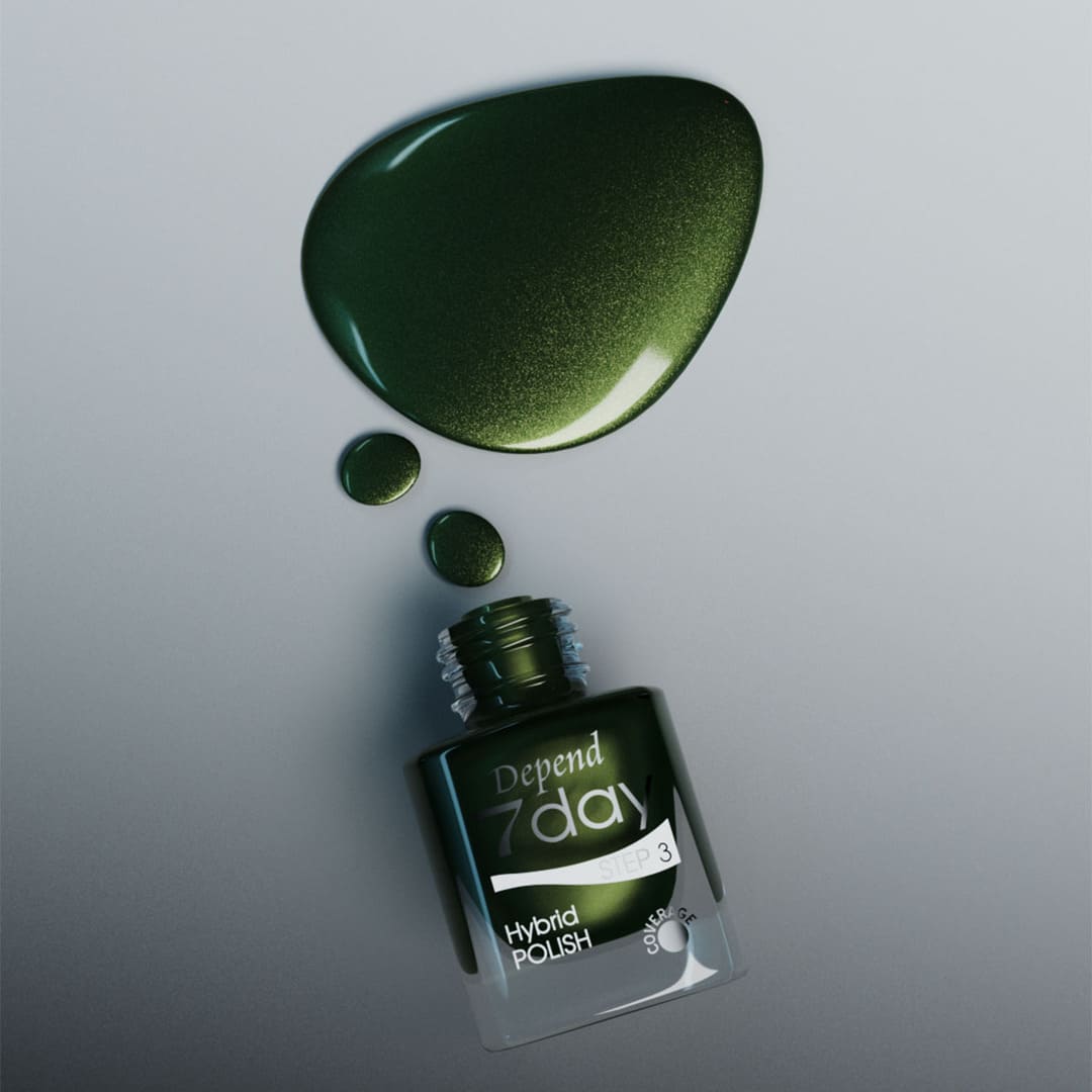 Depend 7day Hybrid Polish Showstopper 7332 Green Tourmaline 5 ml