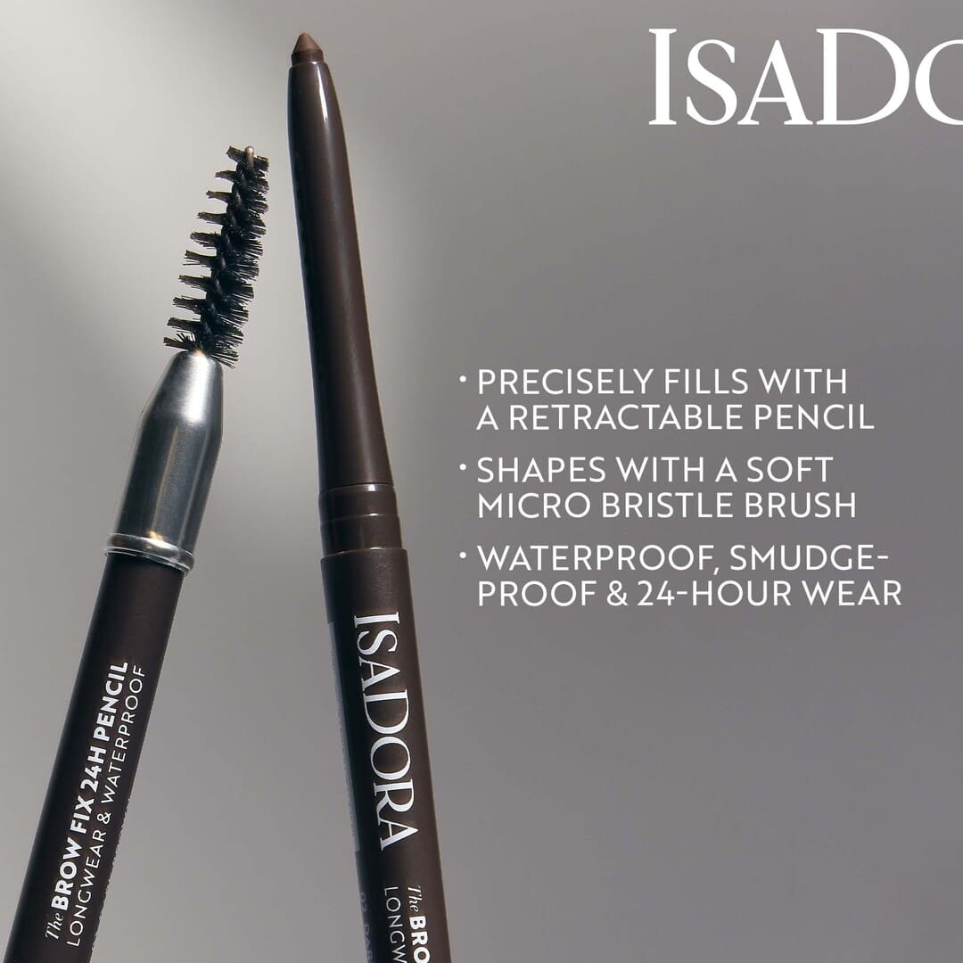 IsaDora The Brow Fix 24H Pencil 03 Medium Brown 0.3g
