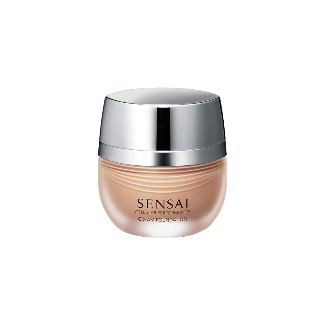 Sensai Cellular Performance Cream Foundation Cf23 Almond Beige 30 ml