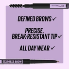 Maybelline Express Brow Ultra Slim Brow Pen 4 Medium Brown 0.09g