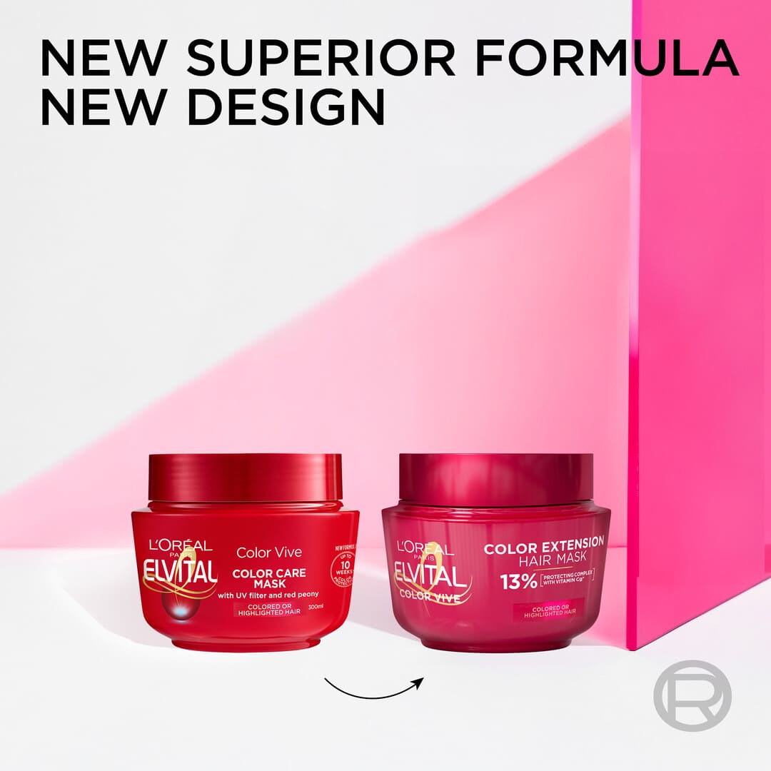 Loreal Paris Elvital Color Vive Color Protection Mask 300 ml