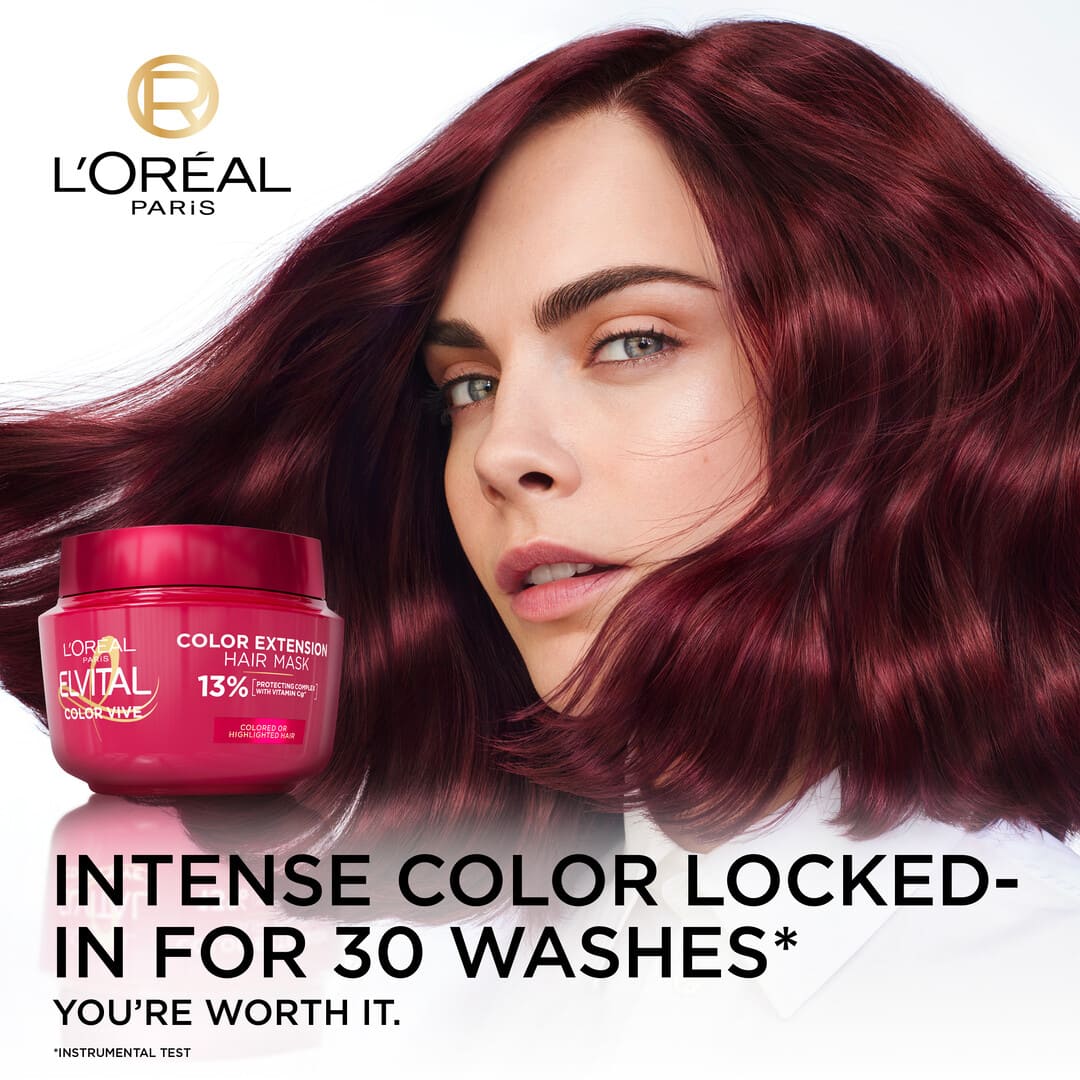 Loreal Paris Elvital Color Vive Color Protection Mask 300 ml