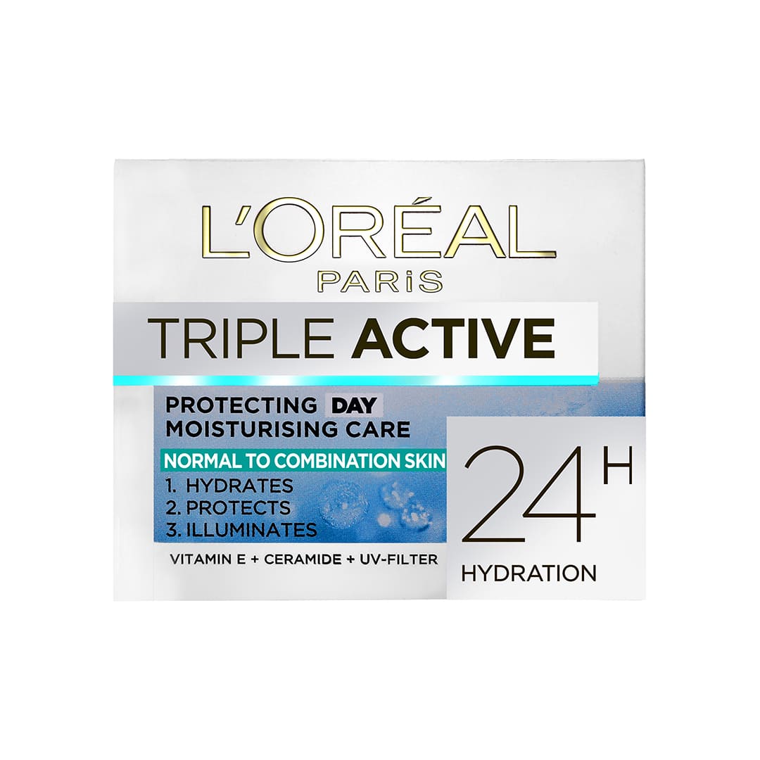 Loreal Paris Triple Active Day Cream Normal To Combination Skin 50 ml