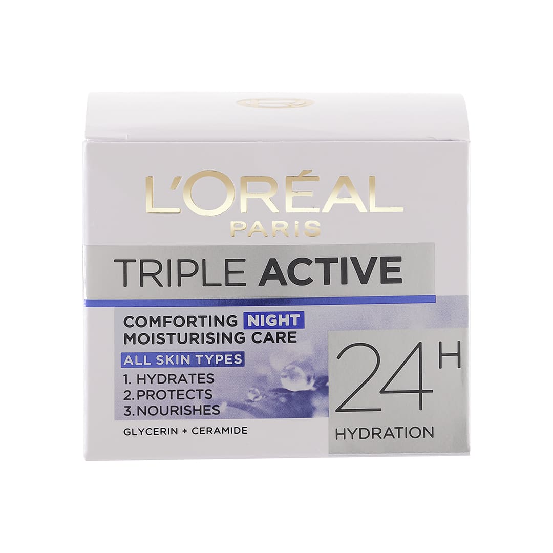 Loreal Paris Triple Active Night Cream All Skin Types 50 ml