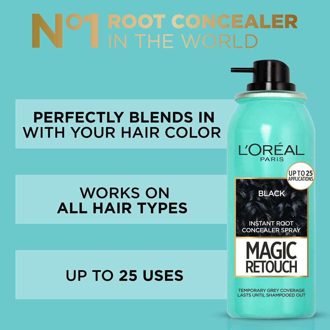 Loreal Paris Magic Retouch Instant Root Concealer Spray 6 Mahogany Brown 75 ml