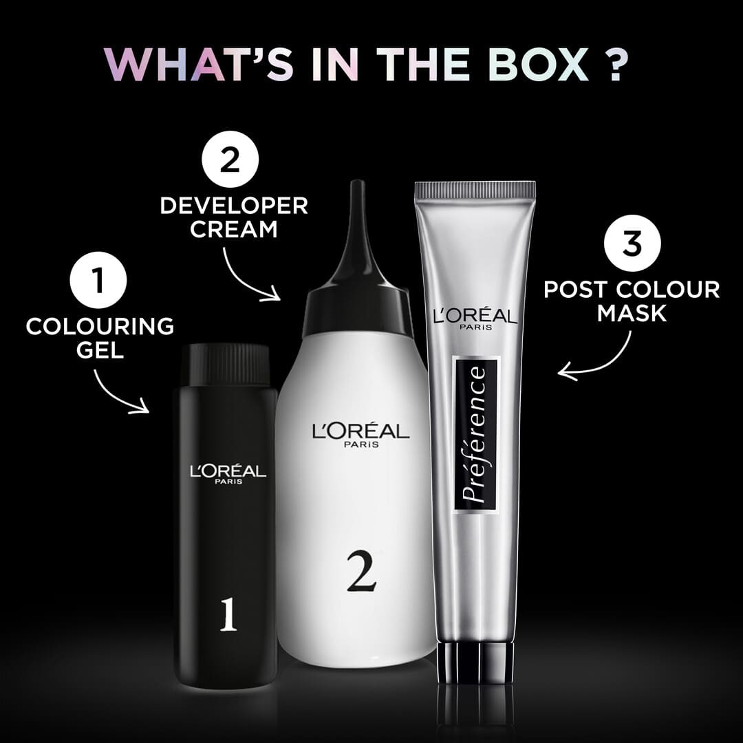 Loreal Paris Preference Vivids 2.013 Deep Black
