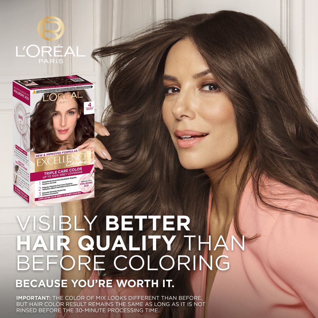 Loreal Paris Excellence Creme Permanent Hair Color 6 Mörkblond
