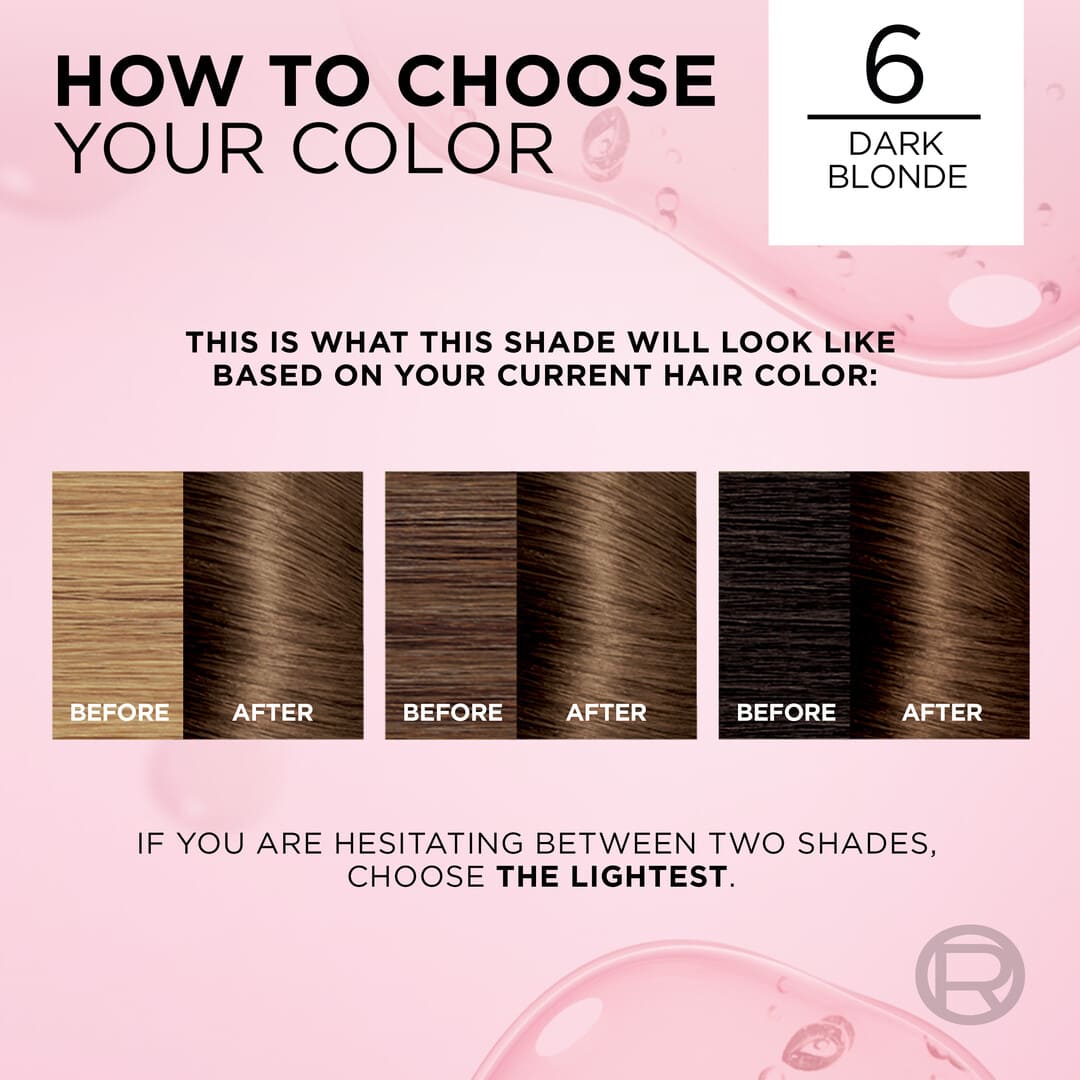 Loreal Paris Excellence Creme Permanent Hair Color 6 Mörkblond