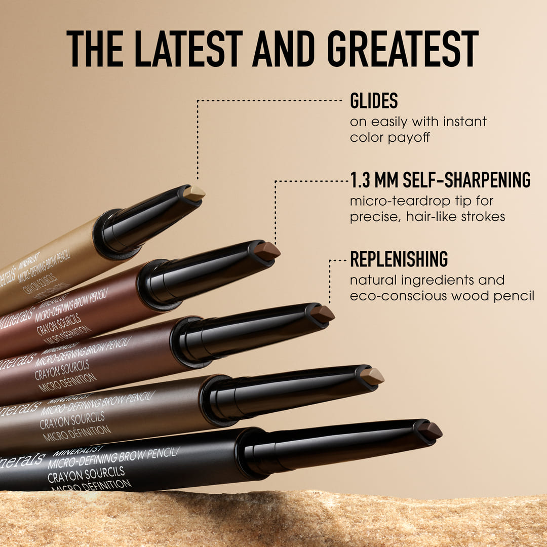 bareMinerals Mineralist Micro Brow Pencil Taupe 0.1g