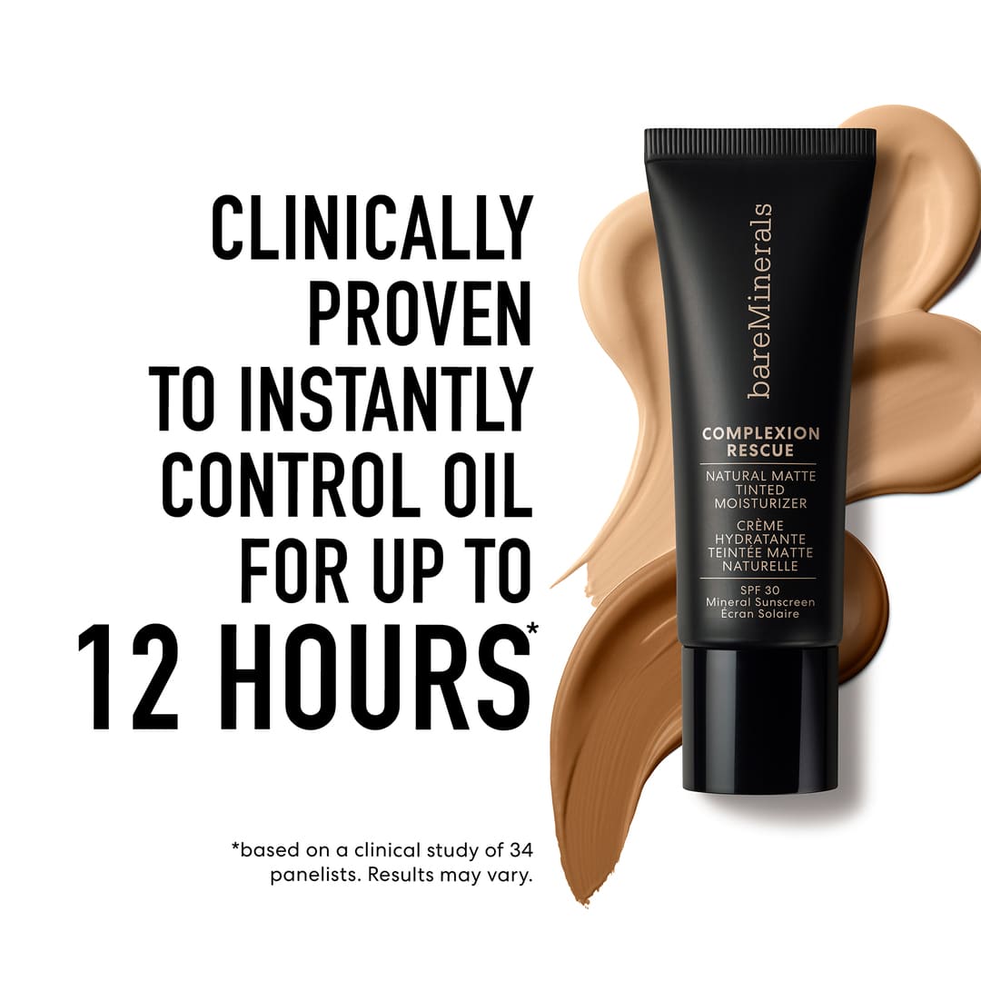 bareMinerals Complexion Rescue Tinted Moisturizer Matte Foundation Cashew Spf30