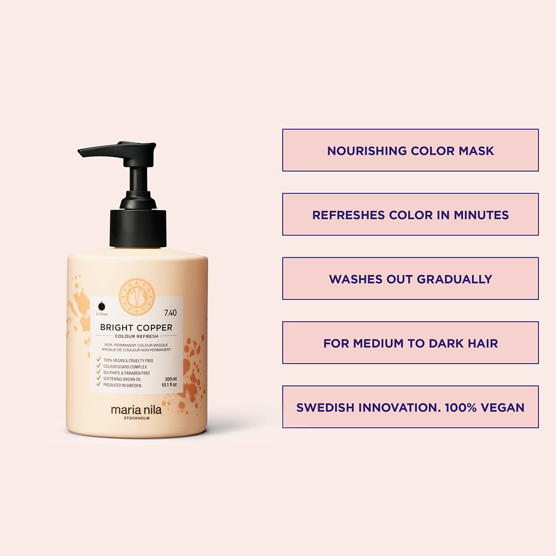 Maria Nila Colour Refresh Bright Copper 7.40 300 ml