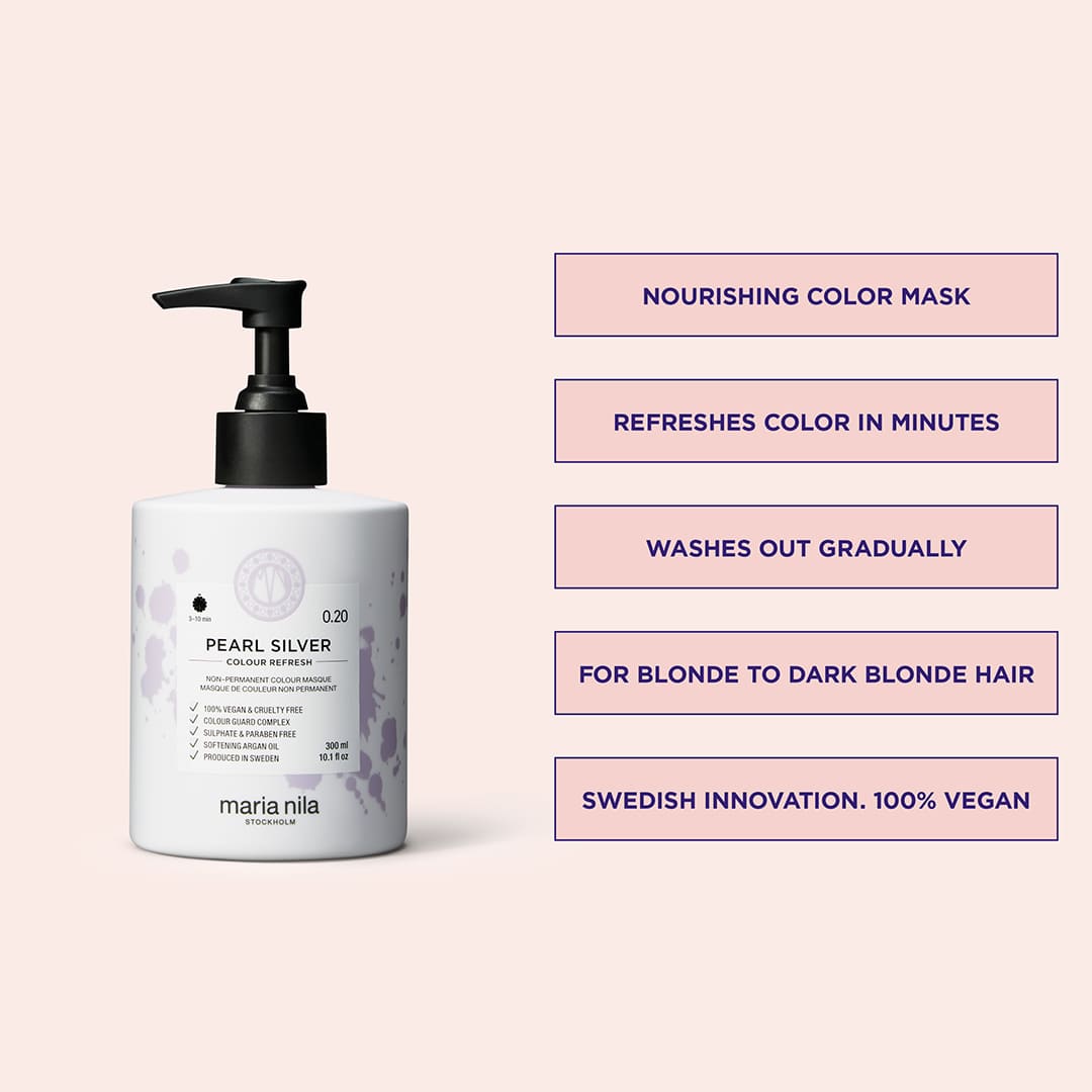 Maria Nila Colour Refresh Pearl Silver 0.20 300 ml