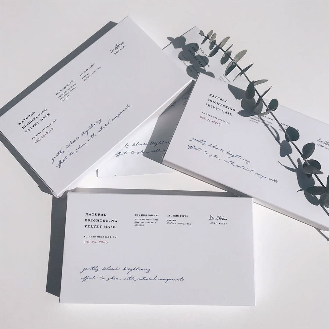 Dr Althea Natural Brightening Velvet Mask